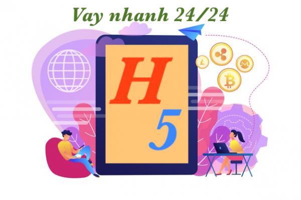 H5 vay tiền lãi suất 0 chỉ cần CMT