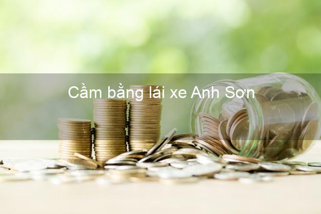 Cầm bằng lái xe Anh Sơn Nghệ An