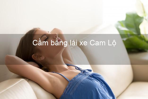 Cầm bằng lái xe Cam Lộ Quảng Trị