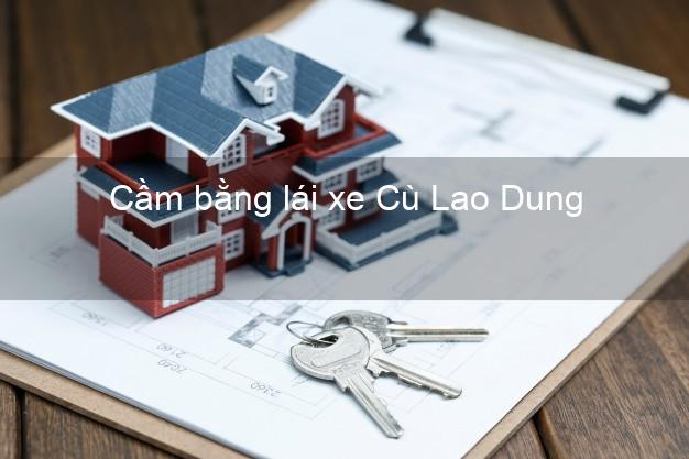 Cầm bằng lái xe Cù Lao Dung Sóc Trăng