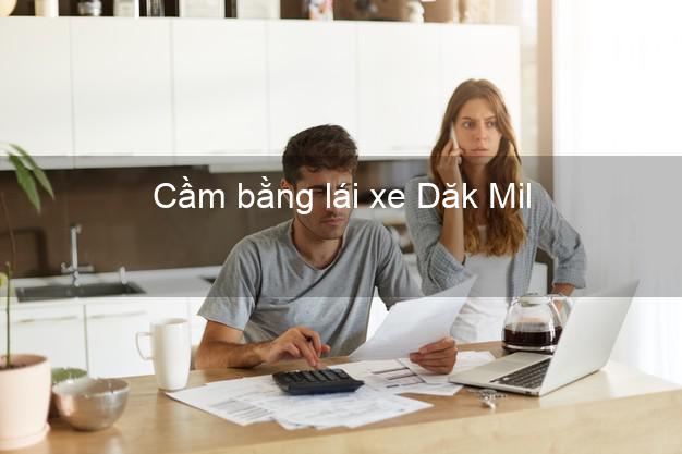 Cầm bằng lái xe Dăk Mil Đắk Nông