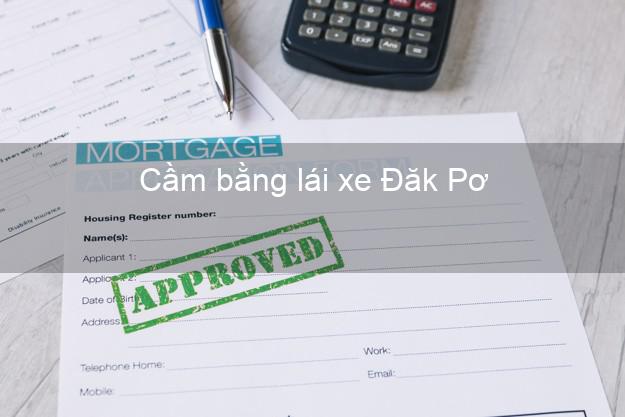 Cầm bằng lái xe Đăk Pơ Gia Lai