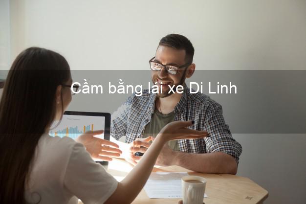 Cầm bằng lái xe Di Linh Lâm Đồng