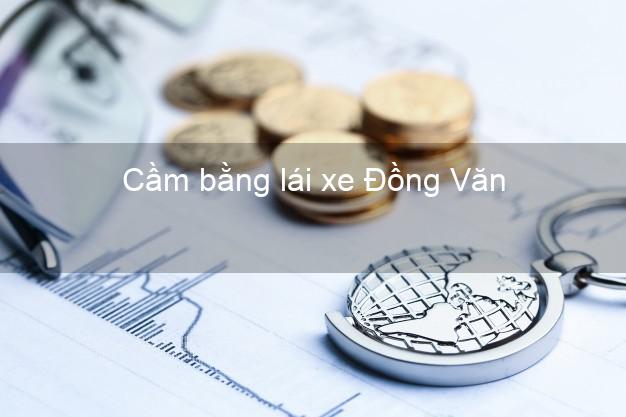 Cầm bằng lái xe Đồng Văn Hà Giang