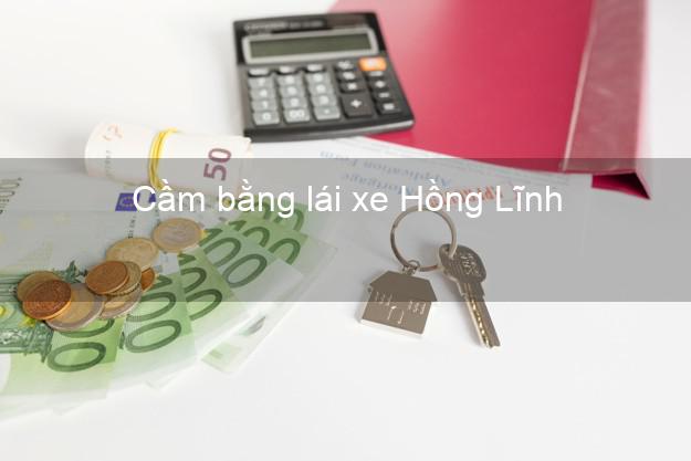 Cầm bằng lái xe Hồng Lĩnh Hà Tĩnh