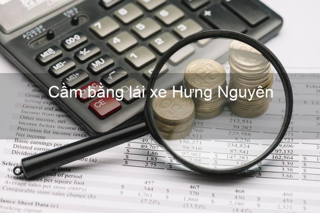 Cầm bằng lái xe Hưng Nguyên Nghệ An