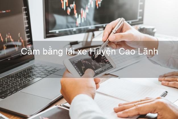 Cầm bằng lái xe Huyện Cao Lãnh Đồng Tháp