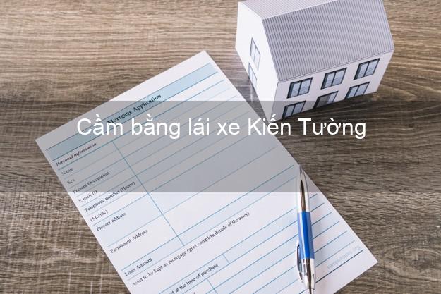 Cầm bằng lái xe Kiến Tường Long An