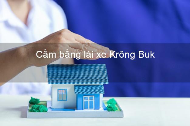 Cầm bằng lái xe Krông Buk Đắk Lắk