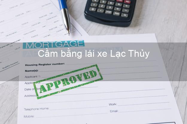 Cầm bằng lái xe Lạc Thủy Hòa Bình