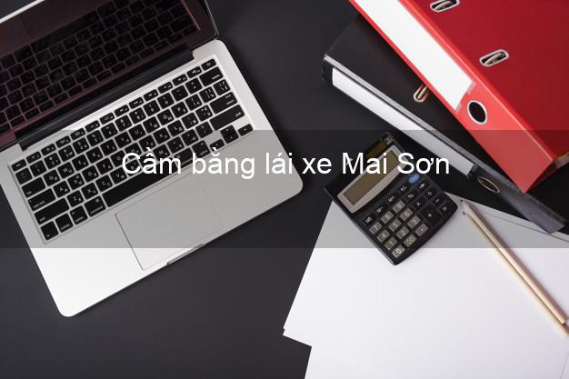 Cầm bằng lái xe Mai Sơn Sơn La