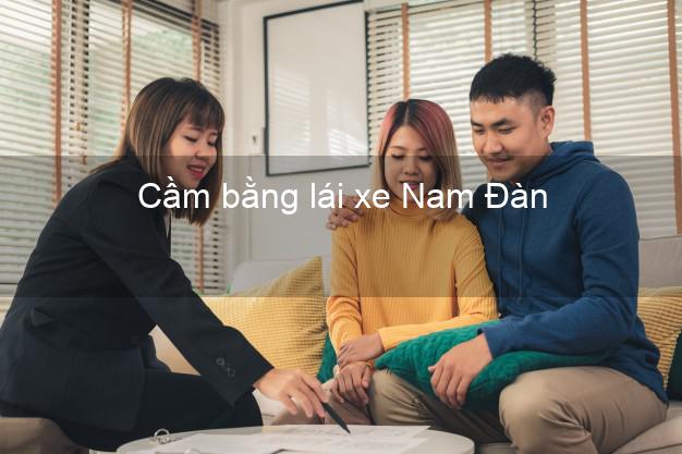 Cầm bằng lái xe Nam Đàn Nghệ An