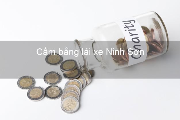 Cầm bằng lái xe Ninh Sơn Ninh Thuận