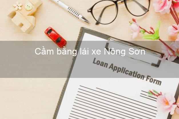 Cầm bằng lái xe Nông Sơn Quảng Nam