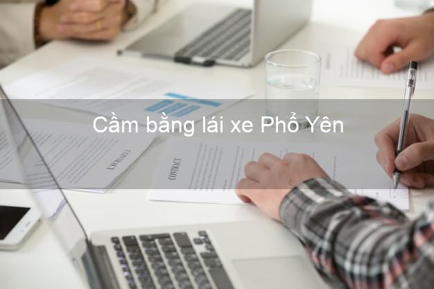 Cầm bằng lái xe Phổ Yên Thái Nguyên