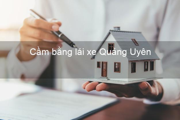 Cầm bằng lái xe Quảng Uyên Cao Bằng