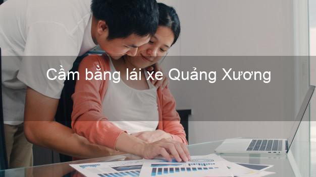 Cầm bằng lái xe Quảng Xương Thanh Hóa