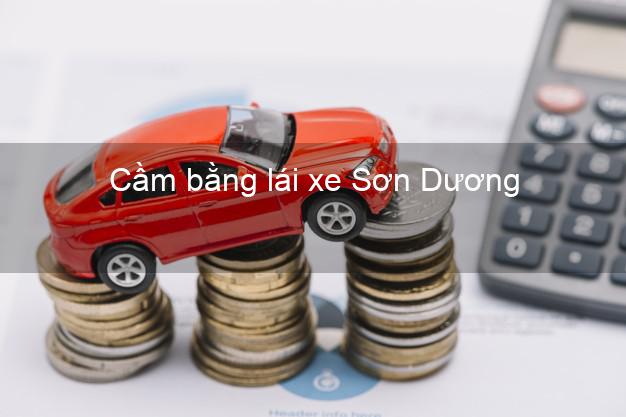 Cầm bằng lái xe Sơn Dương Tuyên Quang