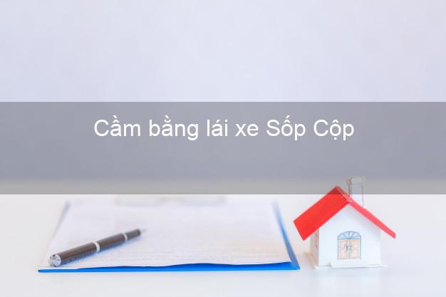 Cầm bằng lái xe Sốp Cộp Sơn La