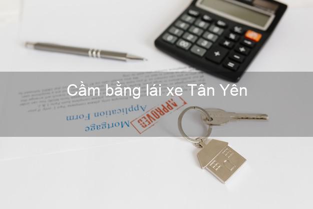 Cầm bằng lái xe Tân Yên Bắc Giang