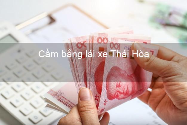 Cầm bằng lái xe Thái Hòa Nghệ An