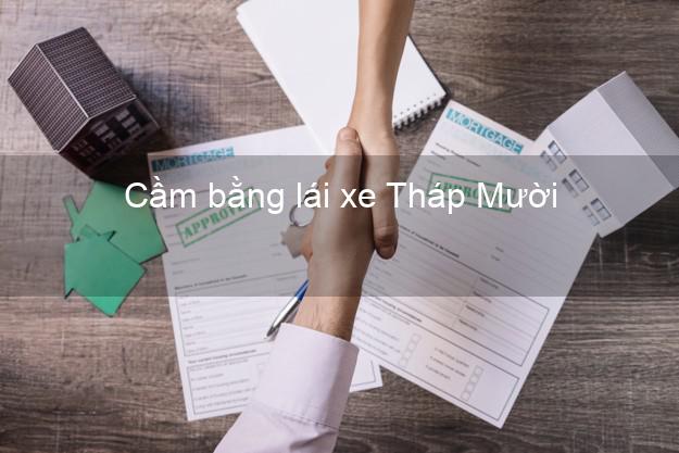 Cầm bằng lái xe Tháp Mười Đồng Tháp