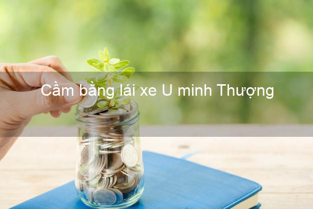 Cầm bằng lái xe U minh Thượng Kiên Giang