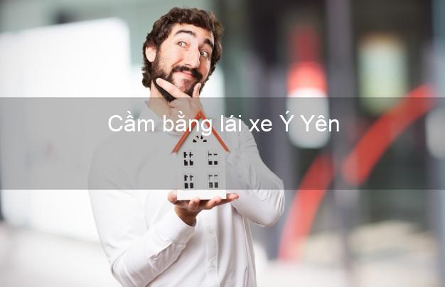 Cầm bằng lái xe Ý Yên Nam Định