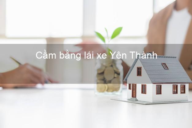 Cầm bằng lái xe Yên Thành Nghệ An