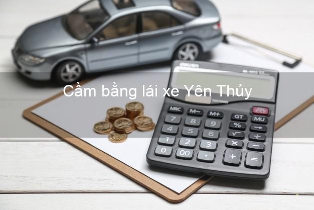 Cầm bằng lái xe Yên Thủy Hòa Bình